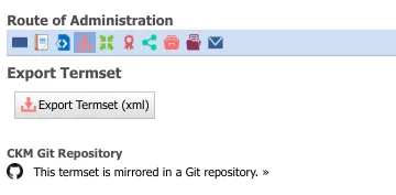 Downloading Termsets