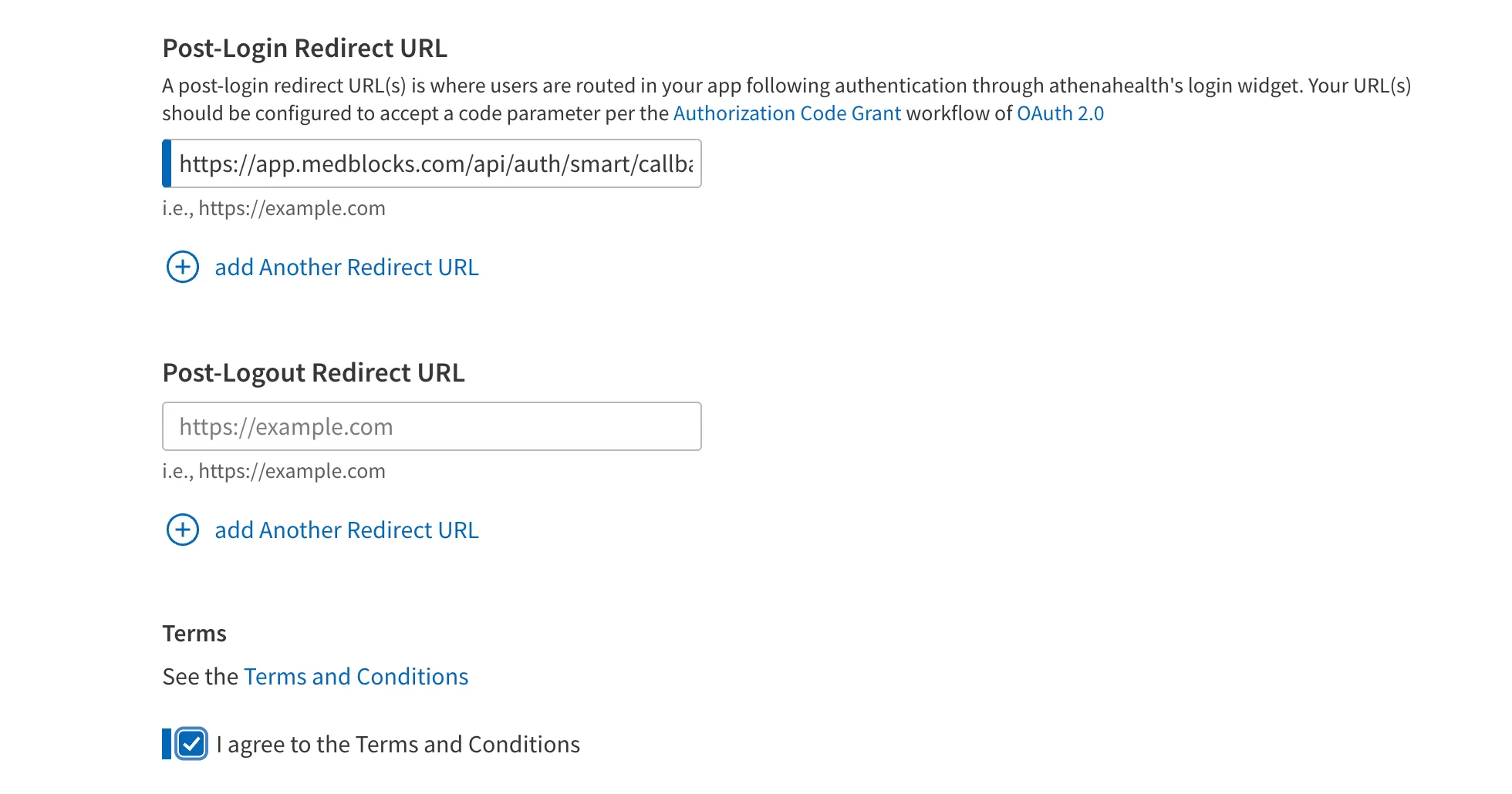 Post Login Redirect