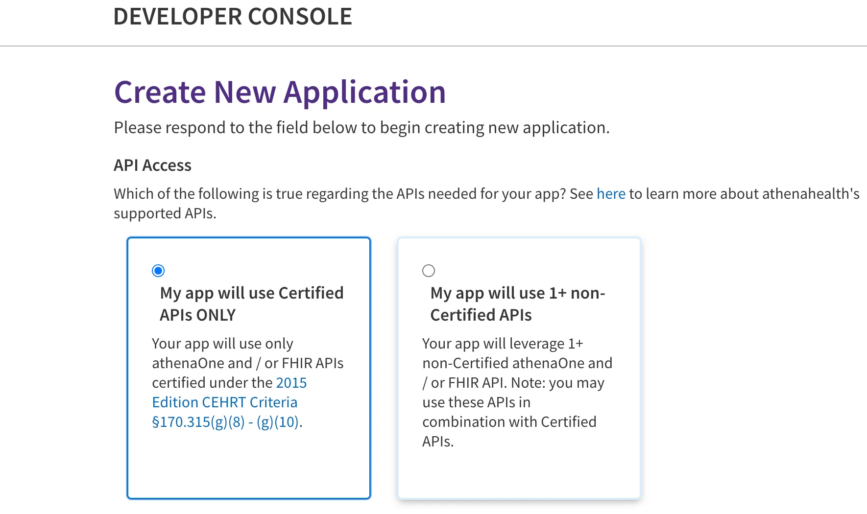 API Access