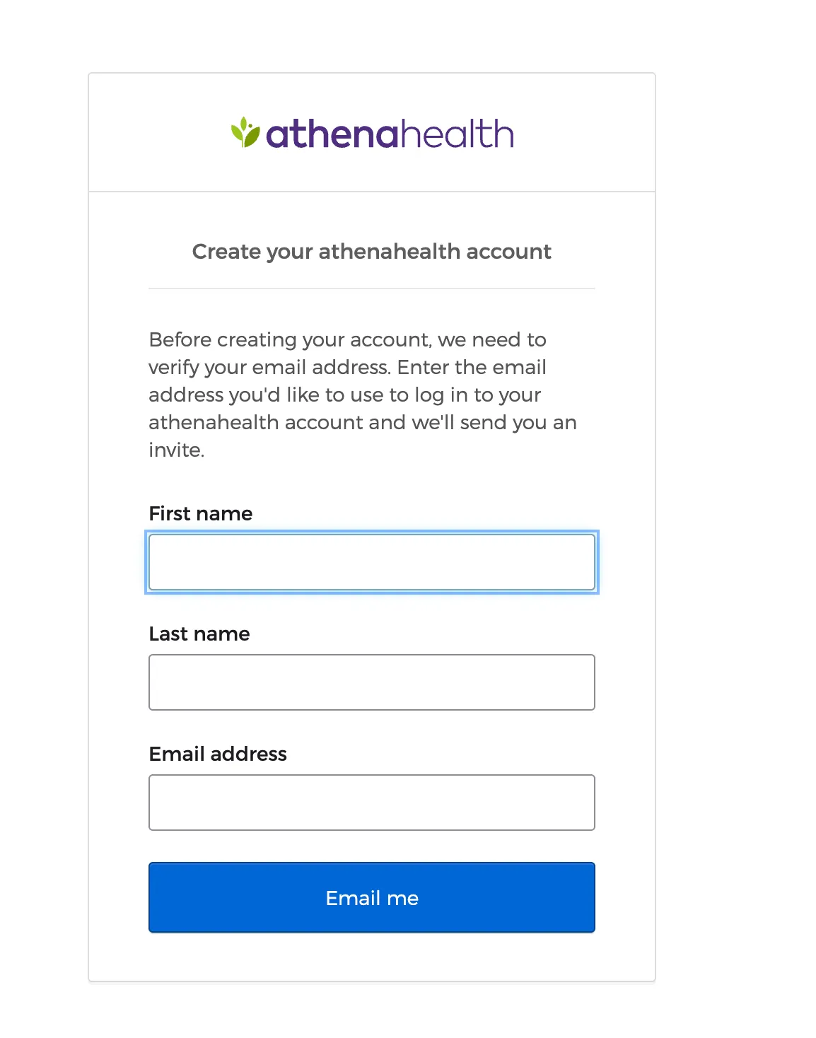 Athena setup overview